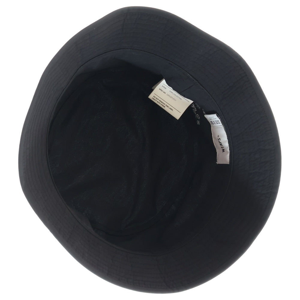 WTAPS(ダブルタップス) 22AW JUNGLE 02 HAT ジャングル バケット ハット ブラック 222HCDT-HT17