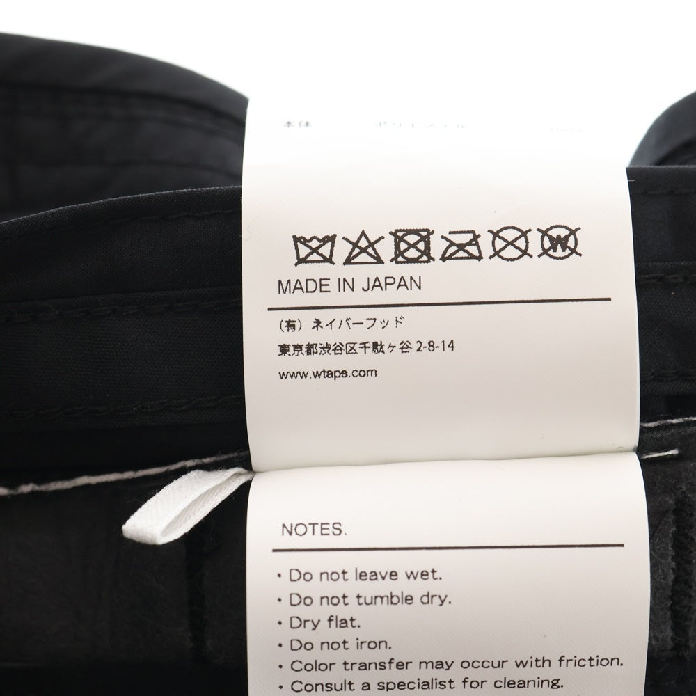 WTAPS(ダブルタップス) 22AW JUNGLE 02 HAT ジャングル バケット ハット ブラック 222HCDT-HT17