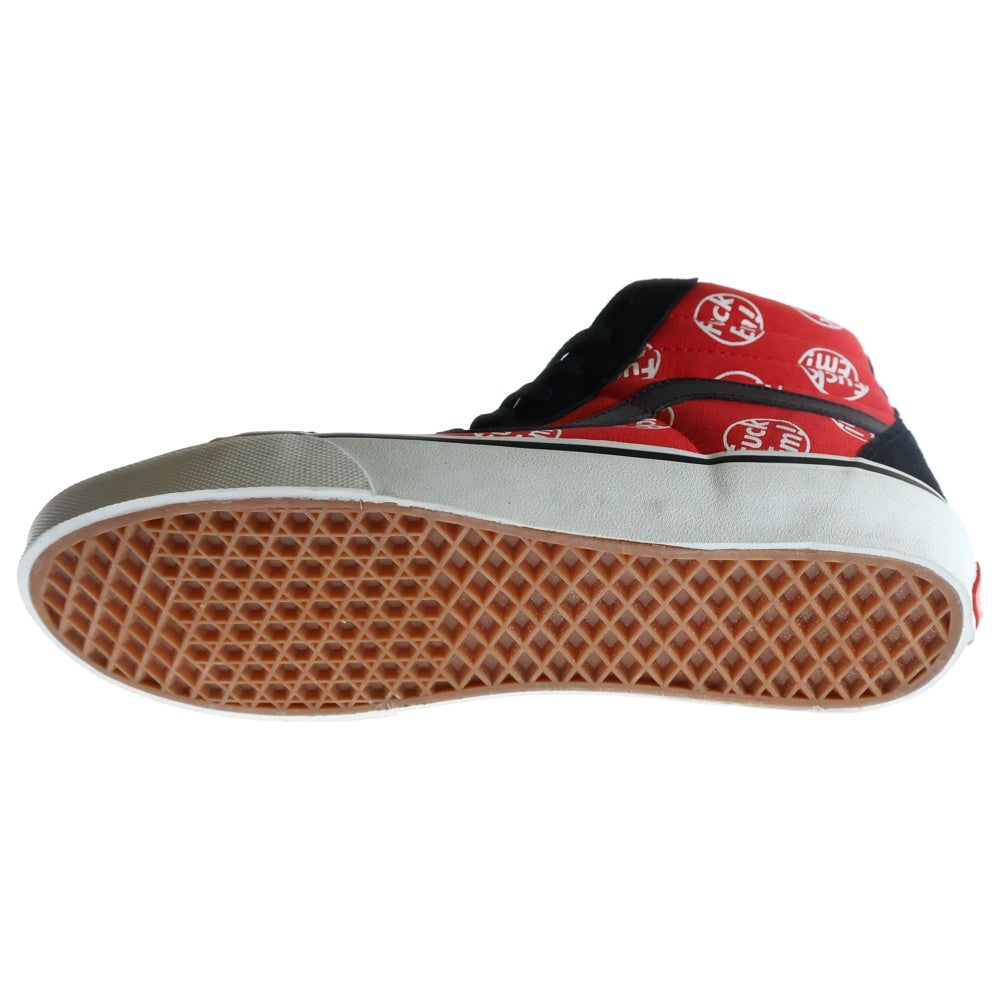 SUPREME(シュプリーム) 14AW ×VANS Fuck'Em SK8-Hi Reissue バンズ スケートハイ リイシュー ハイカットスニーカー レッド/ブラック US10/28cm VN-0ZA0G3O