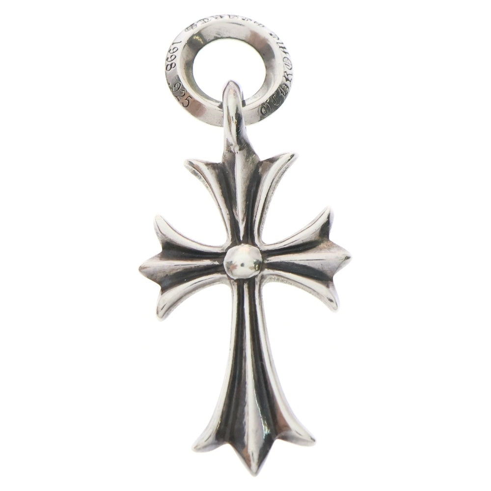 CHROME HEARTS(クロムハーツ) TINY CH CROSS タイニーCHクロス チャーム ネックレストップ シルバー BCA382