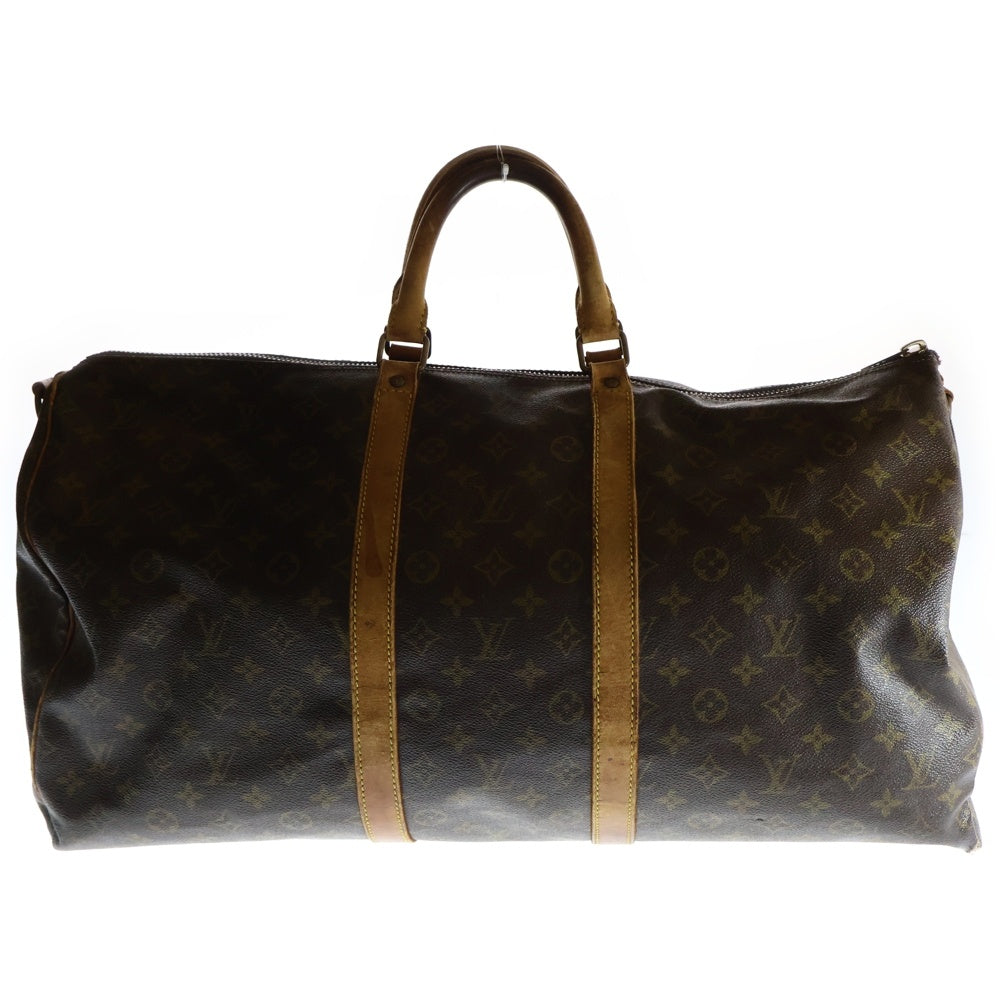 LOUIS VUITTON(ルイヴィトン) モノグラム キーポルバンドリエール55 ボストンバッグ ブラウン