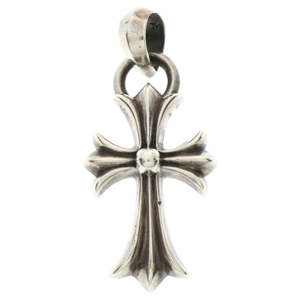 CHROME HEARTS(クロムハーツ) CH CRS SML W/BALE Wベイル スモールCHクロス ペンダントトップ シルバー BCA218