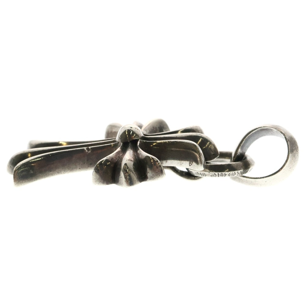 CHROME HEARTS(クロムハーツ) CH CRS SML W/BALE Wベイル スモールCHクロス ペンダントトップ シルバー BCA218