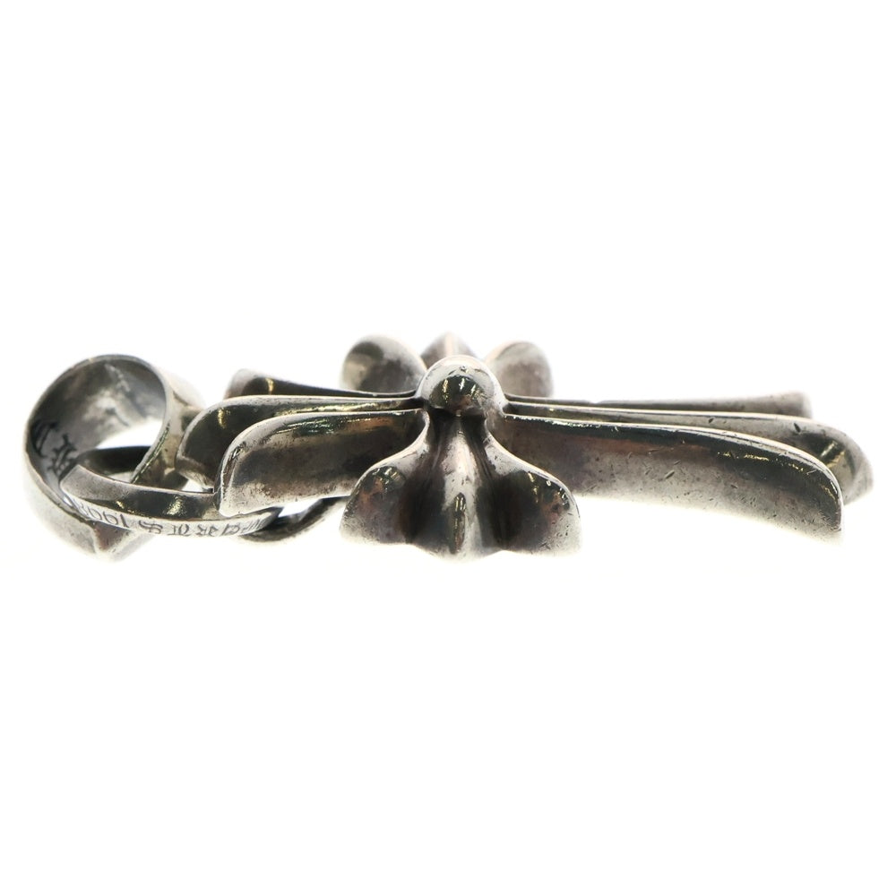 CHROME HEARTS(クロムハーツ) CH CRS SML W/BALE Wベイル スモールCHクロス ペンダントトップ シルバー BCA218
