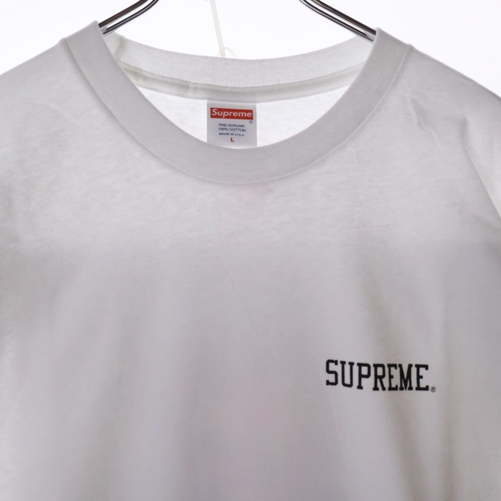 SUPREME(シュプリーム) 16AW Araki Orchid L/S Tee アラキ オーキッド 荒木経惟 フォトプリント クルーネック 長袖Tシャツ ホワイト