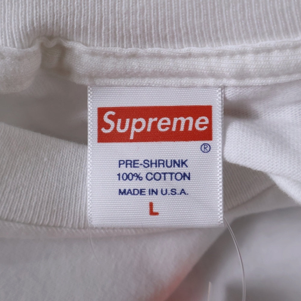 SUPREME(シュプリーム) 16AW Araki Orchid L/S Tee アラキ オーキッド 荒木経惟 フォトプリント クルーネック 長袖Tシャツ ホワイト