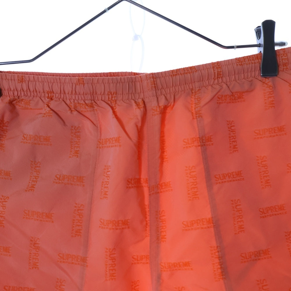 SUPREME(シュプリーム) 16SS Jacquard Water Short ジャガード ロゴ総柄 ウォーターショーツ ハーフパンツ オレンジ