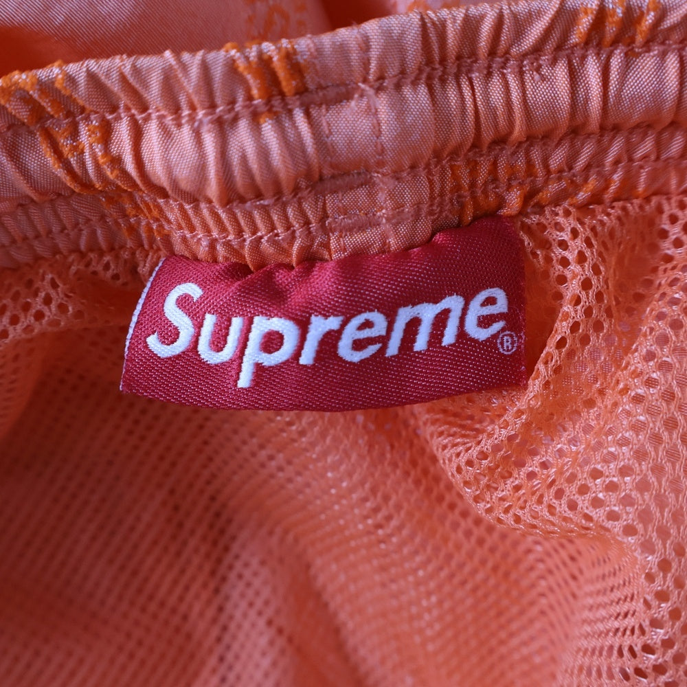 SUPREME(シュプリーム) 16SS Jacquard Water Short ジャガード ロゴ総柄 ウォーターショーツ ハーフパンツ オレンジ