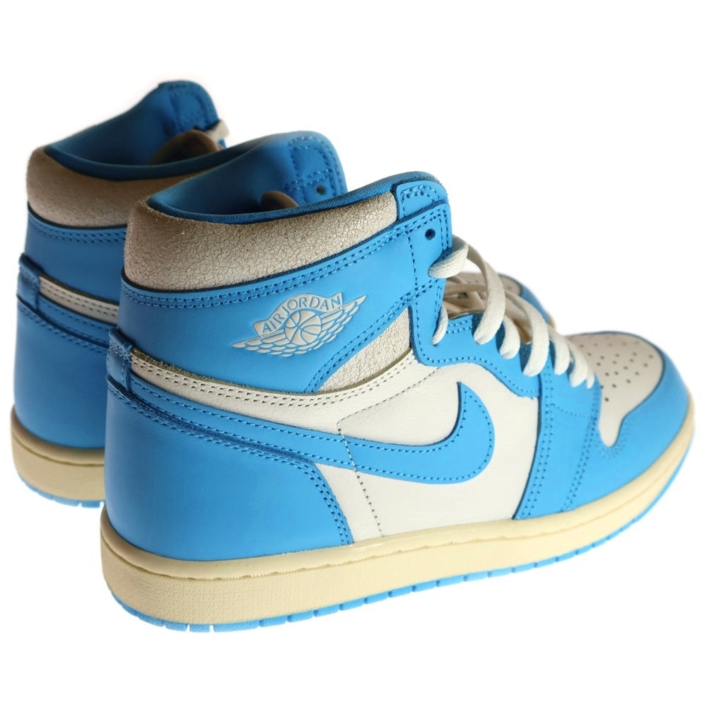 NIKE(ナイキ) AIR JORDAN 1 RETRO HIGH OG UNC REIMAGINED エアジョーダン1 レトロ リイマジンド ハイカットスニーカー ホワイト/ブルー US8.5/26.5cm DZ5485-402