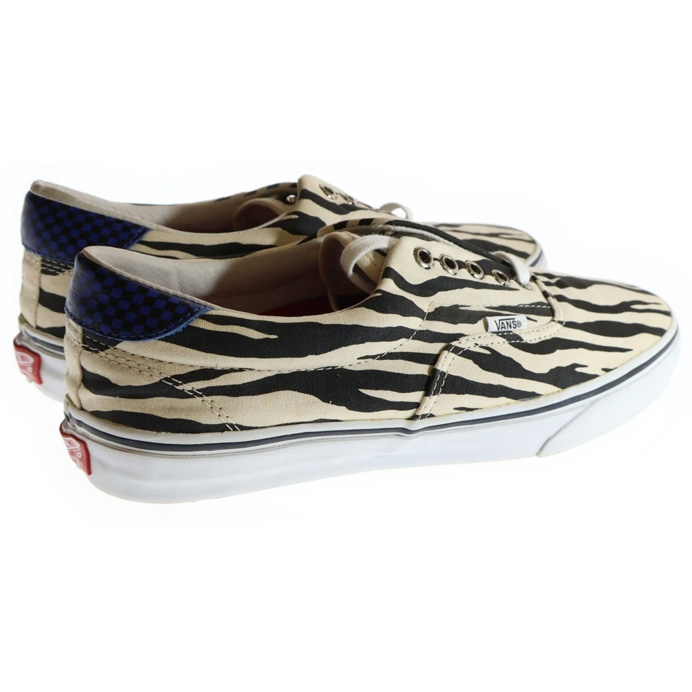 SUPREME(シュプリーム) 【2011年製 観賞用】× VANS ERA STYLE 46 ZEBRA/WHITE バンズ エラ スタイル46 ゼブラ ローカットスニーカー ブラック/ホワイト US9.5/27.5cm VN-0LO84XH