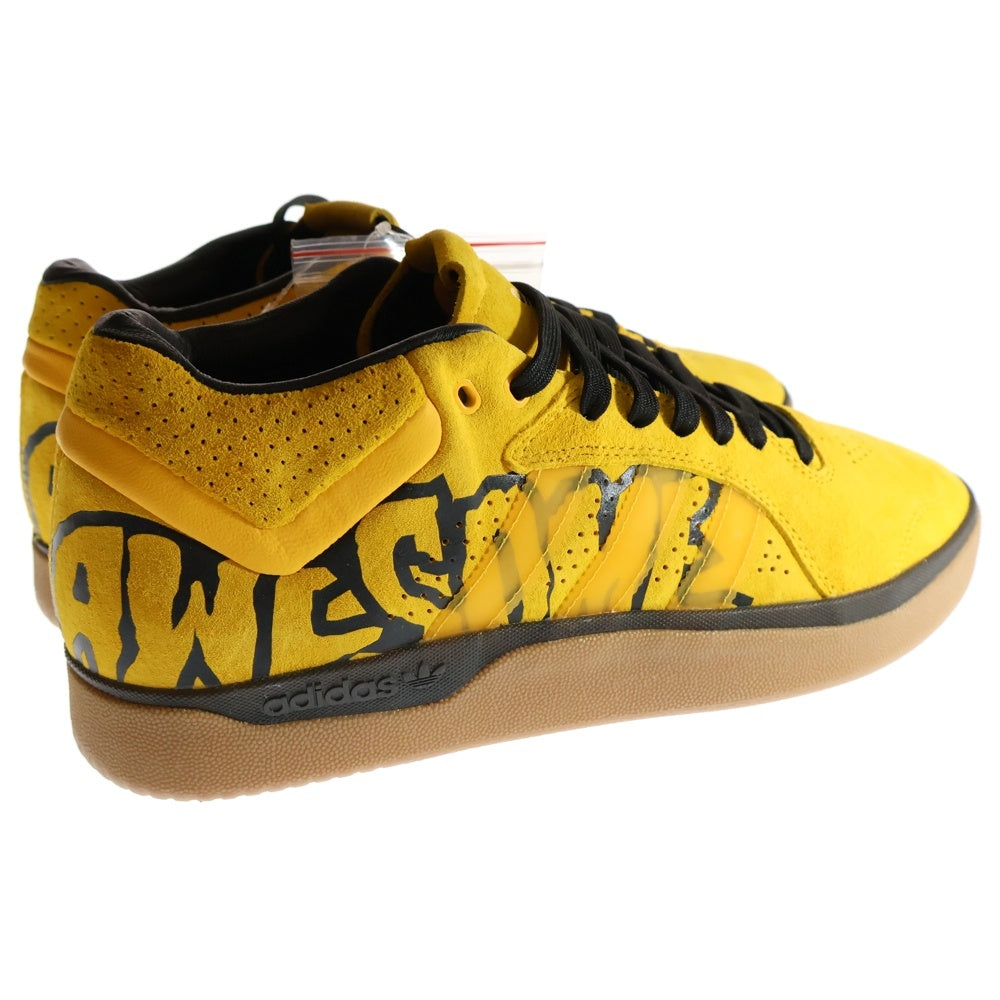 adidas(アディダス) × Fucking Awesome × Tyshawn ファッキンオーサム タイショーン・ジョーンズ スエード ミッドカットスニーカー イエロー US9.5/27.5cm FX0865