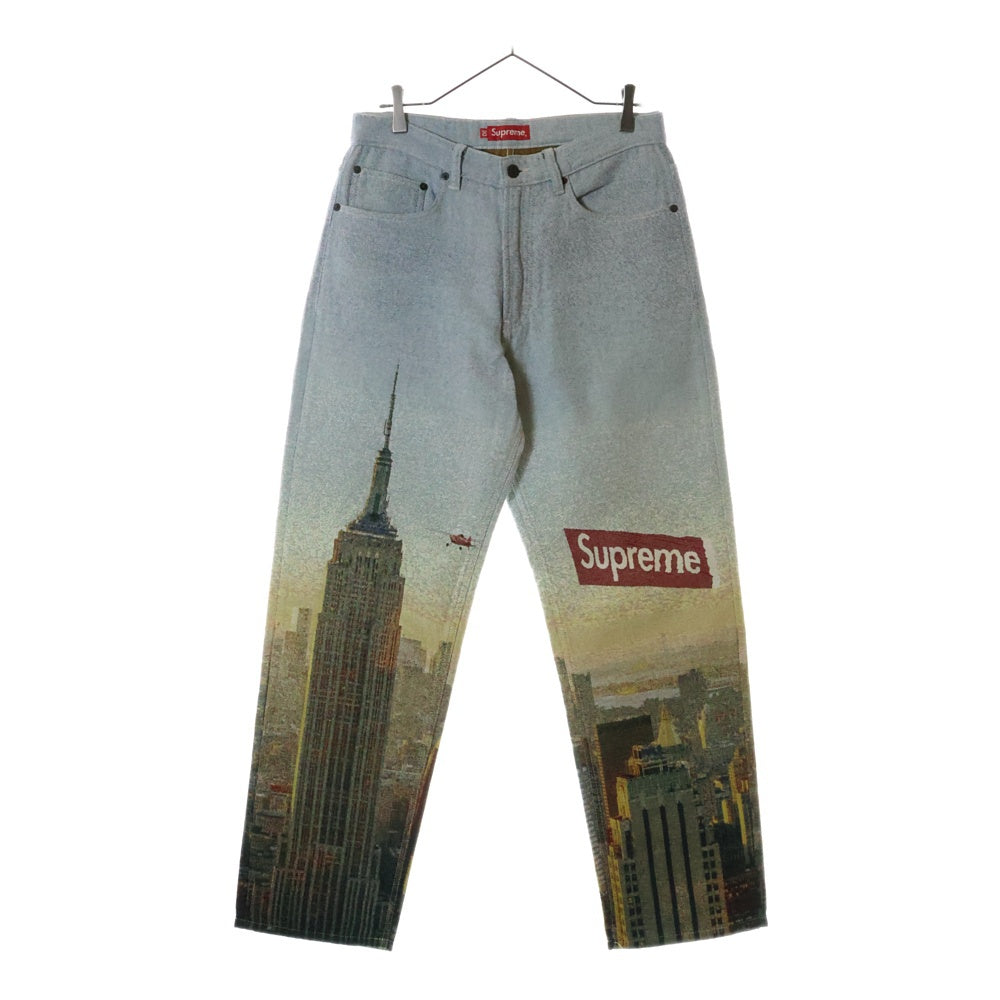 SUPREME(シュプリーム) 20AW Aerial Tapestry Regular Jean エアリアルタペストリーレギュラージーンズ デニムパンツ インディゴ