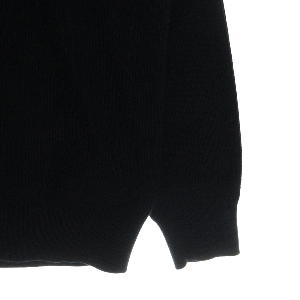 DIESEL(ディーゼル) K-MEXICONEW KNITWEAR ドライバーズ ニット ジップアップ セーター ブラック A12741