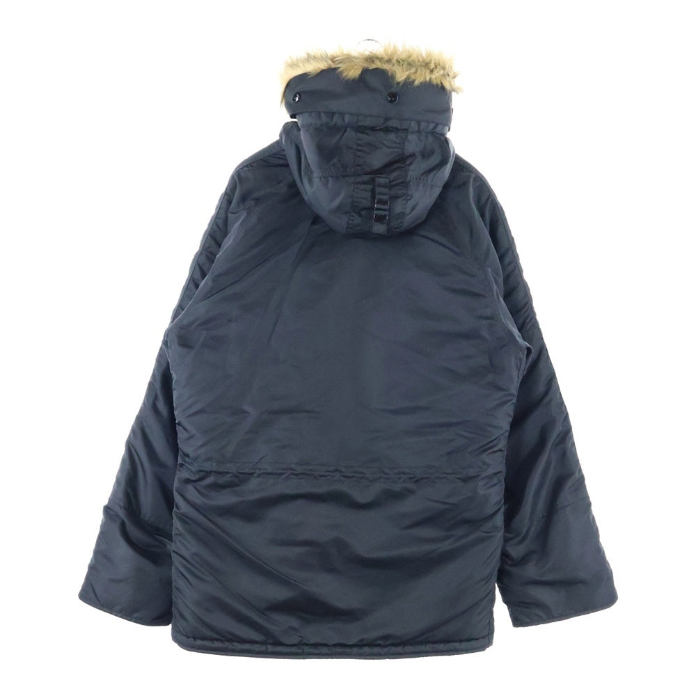 ALPHA INDUSTRIES(アルファ インダストリーズ) ナイロン フライトボンバージャケット ブラック 20024-201