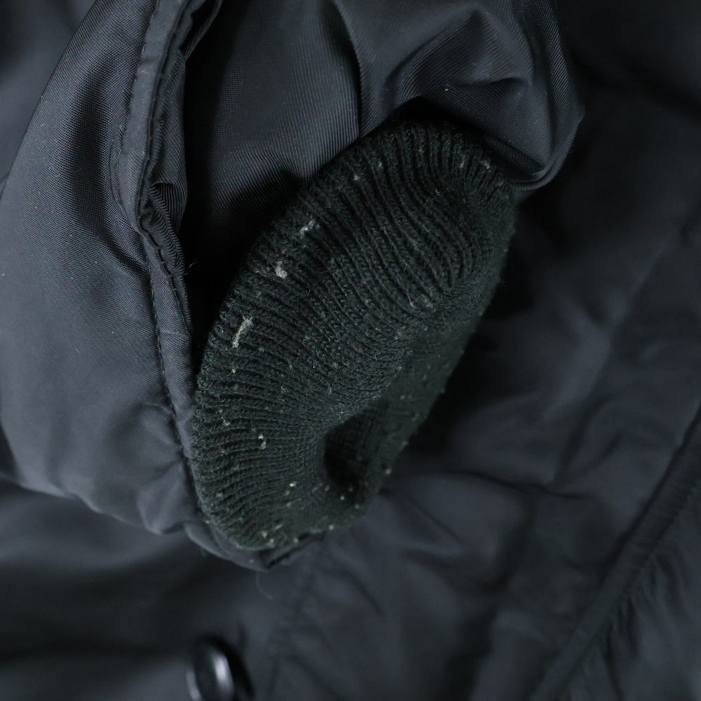 ALPHA INDUSTRIES(アルファ インダストリーズ) ナイロン フライトボンバージャケット ブラック 20024-201