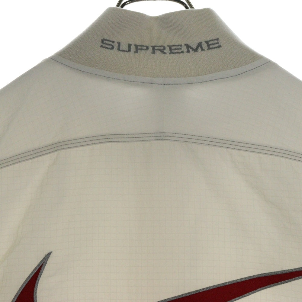 SUPREME(シュプリーム) 24SS Ripstop Pullover ナイキ リップストップ プルオーバー ジャケット ホワイト
