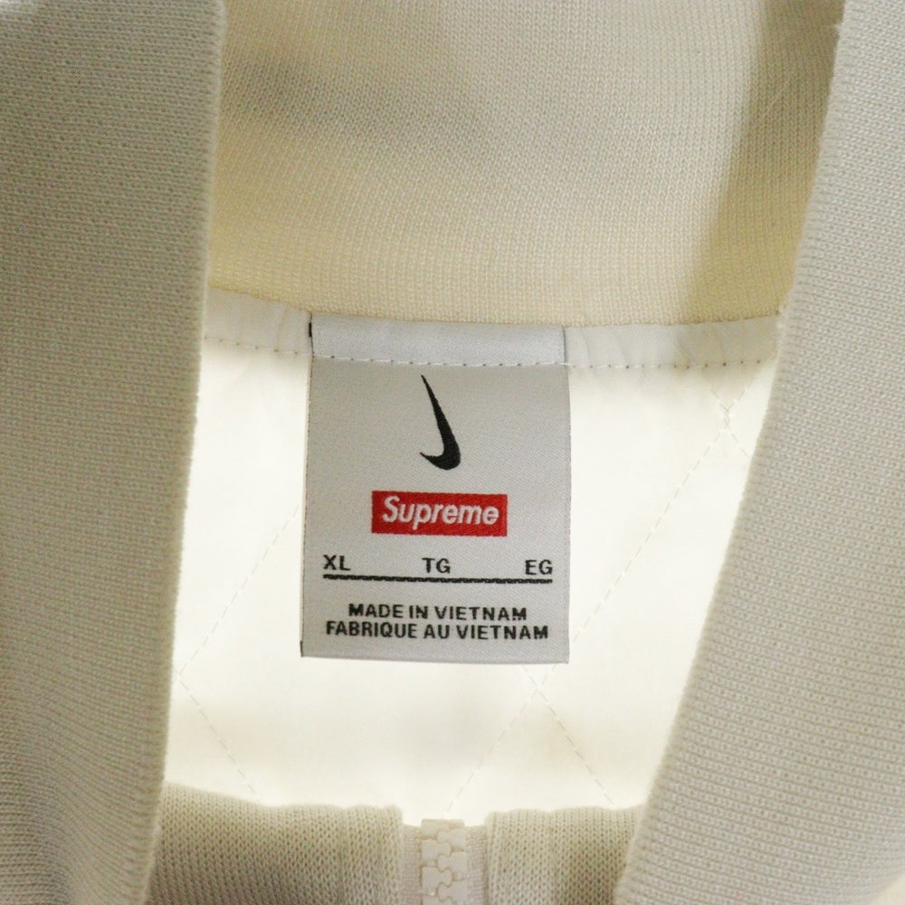 SUPREME(シュプリーム) 24SS Ripstop Pullover ナイキ リップストップ プルオーバー ジャケット ホワイト