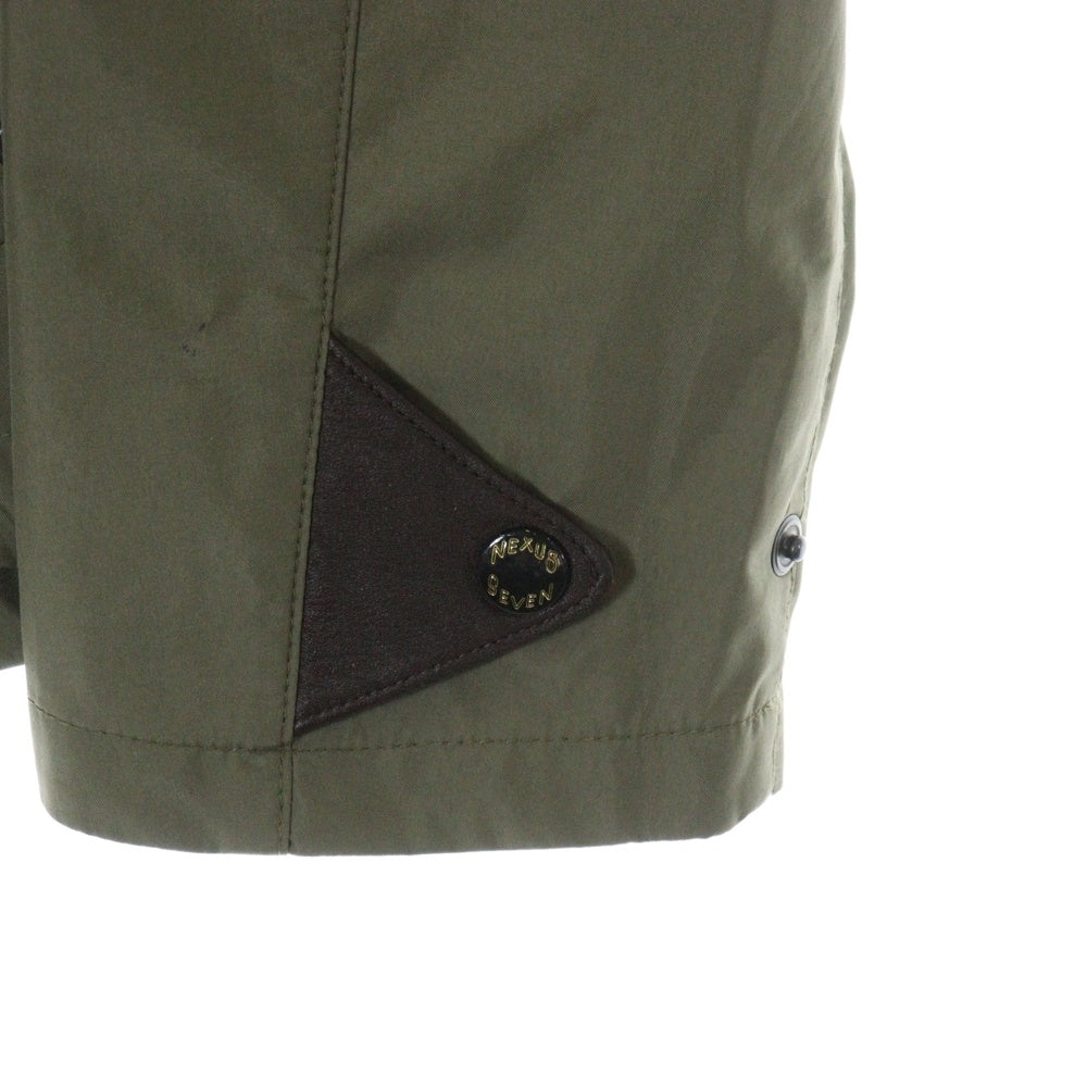 NEXUS7(ネクサスセブン) WINDSTOPPER ウィンドストッパー 総柄 マウンテンジャケット フーディ カーキ MXS-NGW-JO3