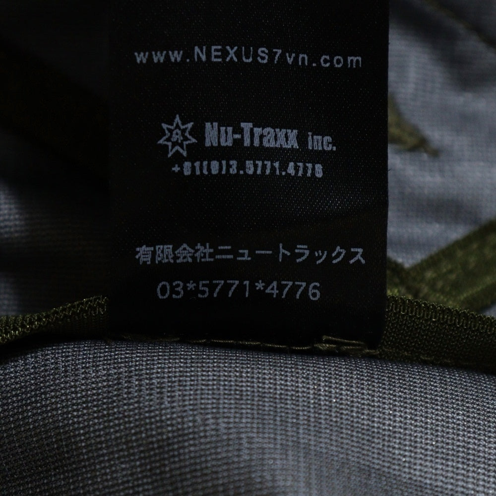 NEXUS7(ネクサスセブン) WINDSTOPPER ウィンドストッパー 総柄 マウンテンジャケット フーディ カーキ MXS-NGW-JO3