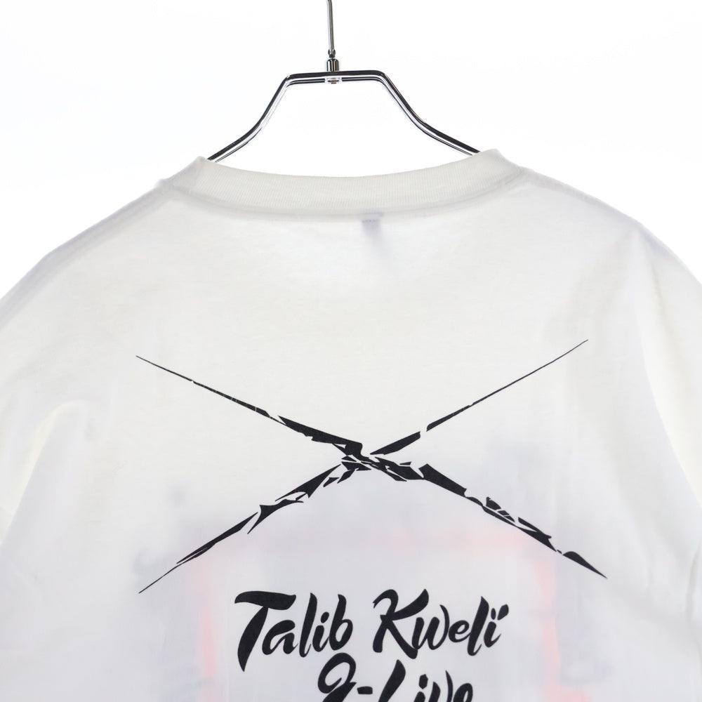 NEXUS7(ネクサスセブン) 00s × Talib Kweli タリブクウェリ フォトプリント 半袖Tシャツ カットソー ホワイト