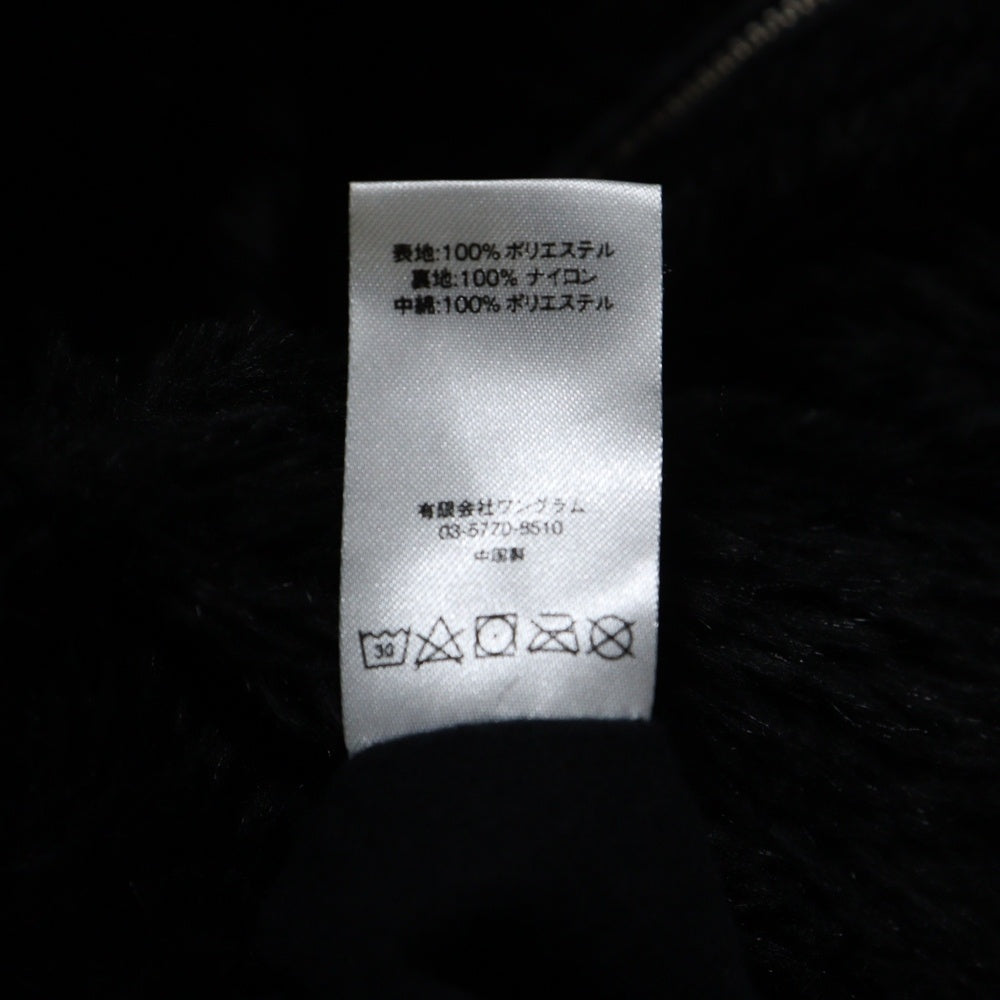 SUPREME(シュプリーム) 17AW Reversible Sherpa Work Parka リバーシブル シェルパ ワーク ジップアップパーカー フーディ ブラック