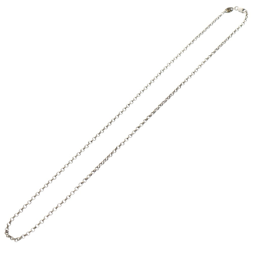 CHROME HEARTS(クロムハーツ) NECKCHAIN R18 ロールチェーンネックレス 18inch シルバー BCA083