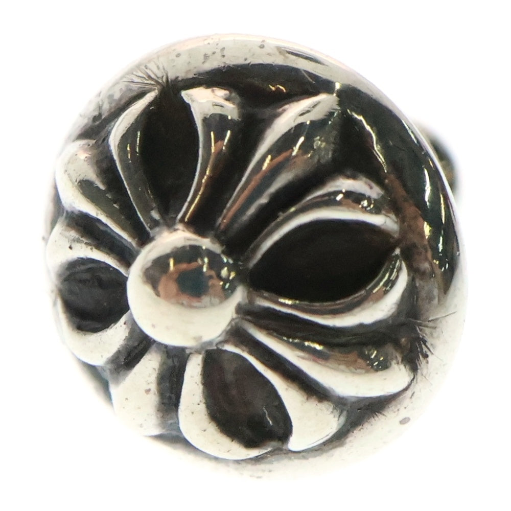 CHROME HEARTS(クロムハーツ) STUD CRSBLL クロスボールスタッドピアス シルバー BCA110
