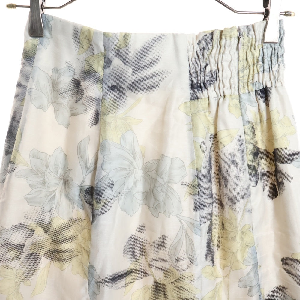 JILL by JILL STUART(ジル バイ ジルスチュアート) フロッキーフラワースカート ホワイト 125-2220043 レディース