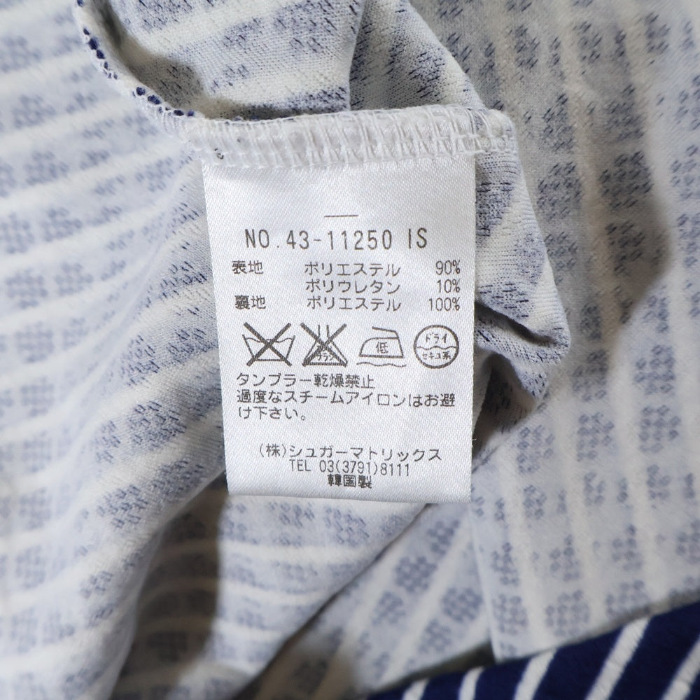 Strawberry Fields(ストロベリーフィールズ) strawberry fields ボーダー ワンピース ブルー レディース