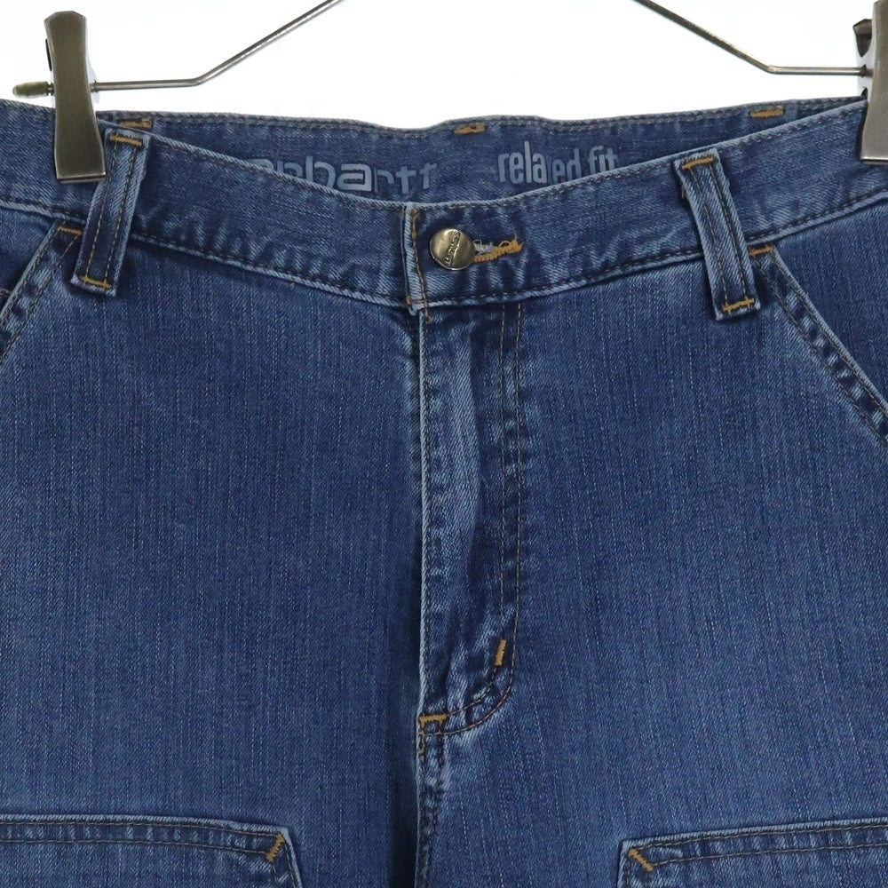 CARHARTT(カーハート) RUGGED FLEX RELAXED FIT DOUBLE-FRONT UTILITY JEAN リラックスフィット ダブルフロント ユーティリティ デニムパンツ インディゴ