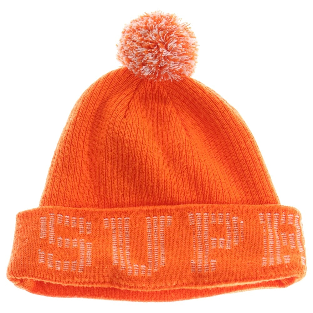 SUPREME(シュプリーム) 17AW Grid Logo Beanie グリッド ロゴ ビーニー ニットキャップ オレンジ