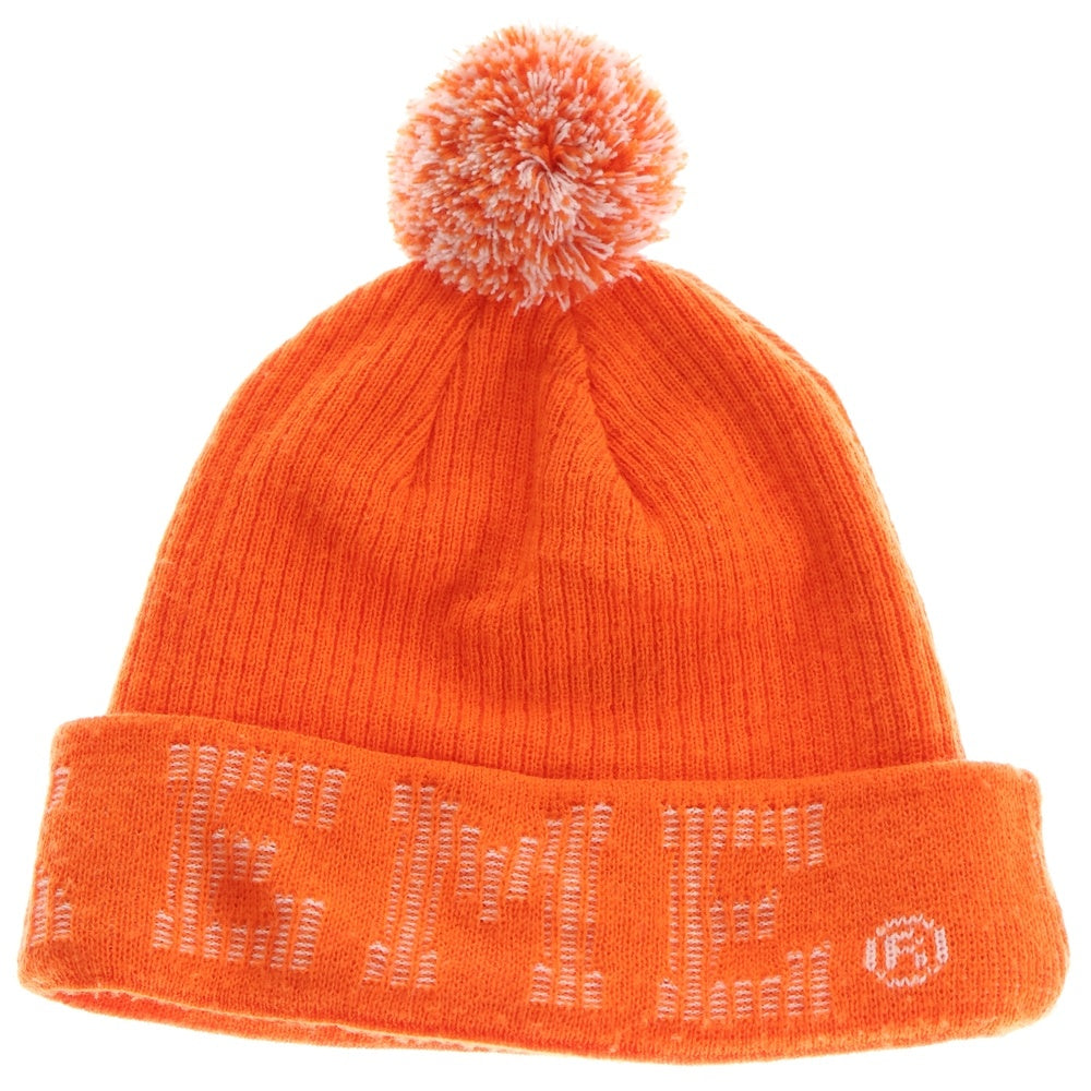SUPREME(シュプリーム) 17AW Grid Logo Beanie グリッド ロゴ ビーニー ニットキャップ オレンジ