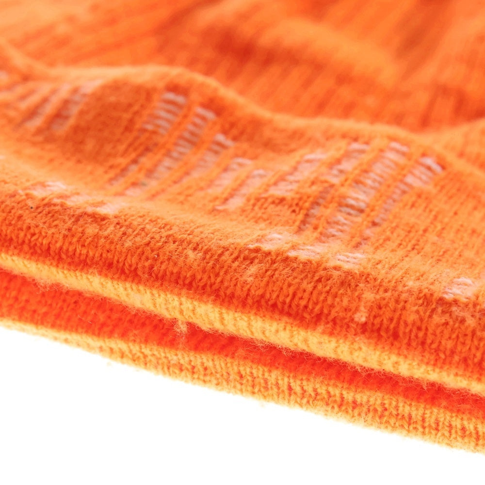 SUPREME(シュプリーム) 17AW Grid Logo Beanie グリッド ロゴ ビーニー ニットキャップ オレンジ