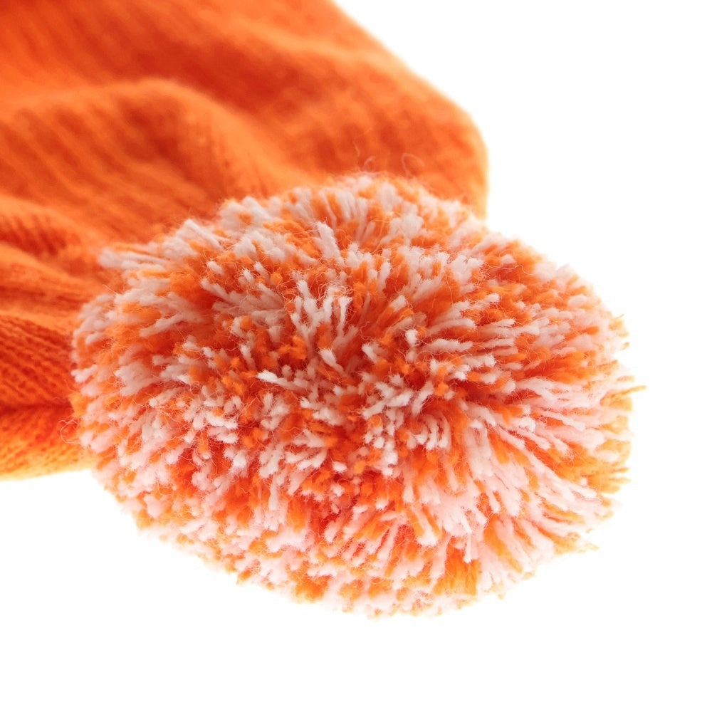 SUPREME(シュプリーム) 17AW Grid Logo Beanie グリッド ロゴ ビーニー ニットキャップ オレンジ