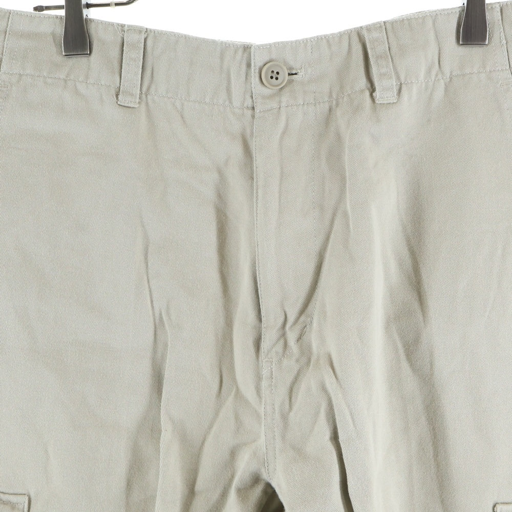 HEAD PORTER PLUS(ヘッド ポーター プラス) コットン カーゴ ハーフパンツ ベージュ