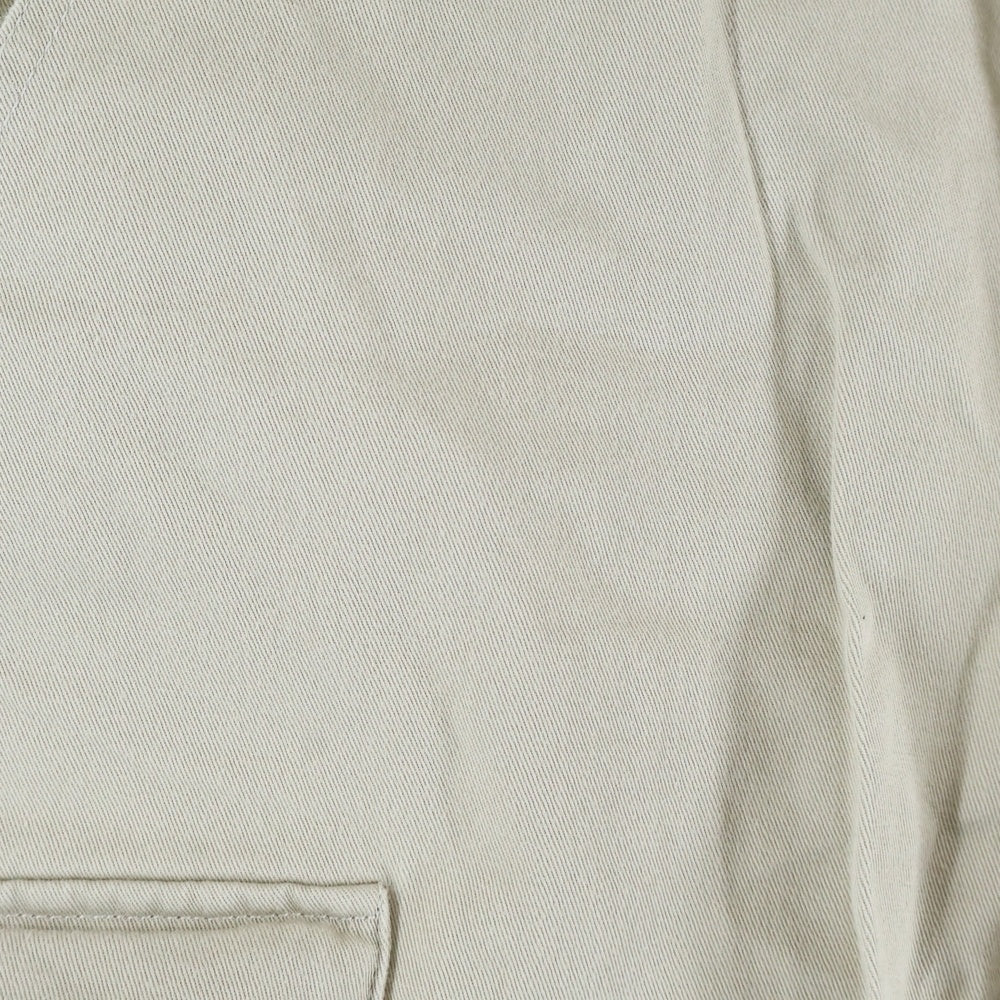 HEAD PORTER PLUS(ヘッド ポーター プラス) コットン カーゴ ハーフパンツ ベージュ