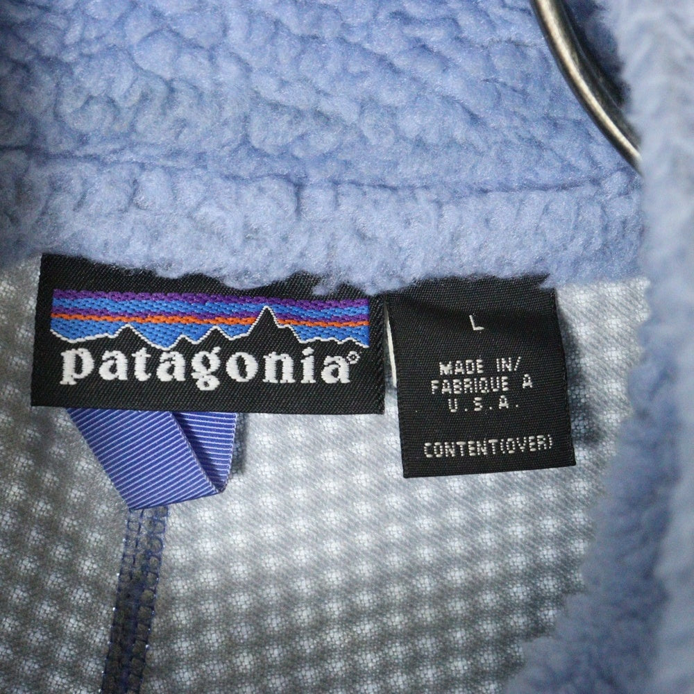 PATAGONIA(パタゴニア) 00s CLASSIC RETRO-X USA製 クラシック レトロX ボアジャケット ブルー 23055