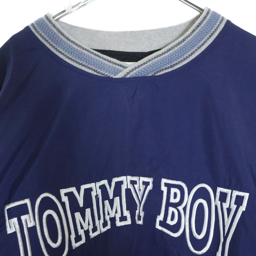 VINTAGE(ヴィンテージ) 90s TOMMY BOY V-NECK PULLOVER NYLON JACKET トミーボーイ Vネック ナイロン プルオーバー ブルー