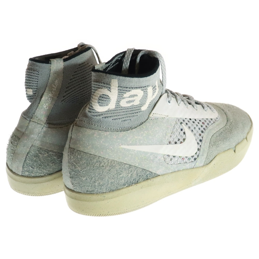 NIKE(ナイキ) × SOULLAND KOSTON 3 HYPERFEEL QS FRI.DAY ソウルランド コストン 3 ハイパーフィール ハイカットスニーカー グレー US9.5/27.5cm 865596-110