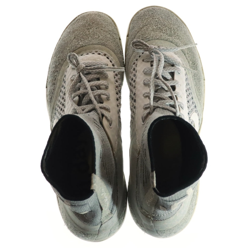 NIKE(ナイキ) × SOULLAND KOSTON 3 HYPERFEEL QS FRI.DAY ソウルランド コストン 3 ハイパーフィール ハイカットスニーカー グレー US9.5/27.5cm 865596-110