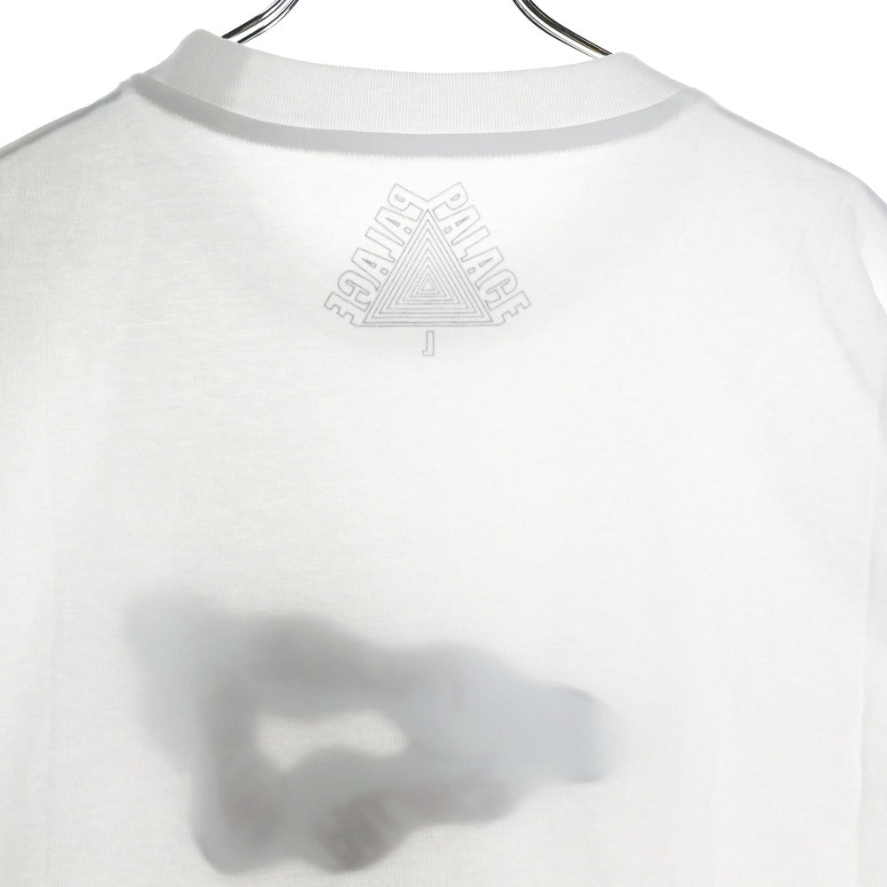 Palace Skateboards(パレススケートボーズ) SMOKE SIG T-SHIRT スモーク シグ フロントプリント 半袖Tシャツ カットソー ホワイト