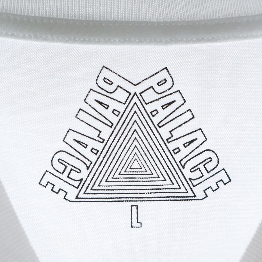 Palace Skateboards(パレススケートボーズ) SMOKE SIG T-SHIRT スモーク シグ フロントプリント 半袖Tシャツ カットソー ホワイト