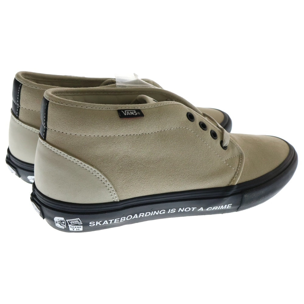 VANS(ヴァンズ) ×Taka Hayashi×SANTA CRUZ CHUKKA 95 PRO ARCAD チャッカ 95 プロ アーキャド コレクション 世界600足限定 ハイカットスニーカー US10/28cm VN0A3Q3WT01