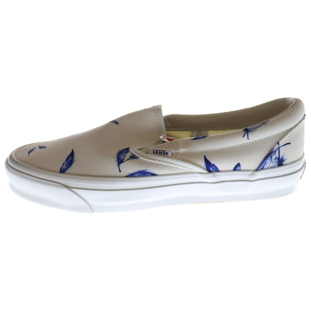VANS(ヴァンズ) ×KITH 10th Vault OG Classic Slip-On LX Feathers キス 10周年記念 ボルト クラシック スリッポン LX フェザーズ ローカットスニーカー US10/28cm VN0A45JK6BW