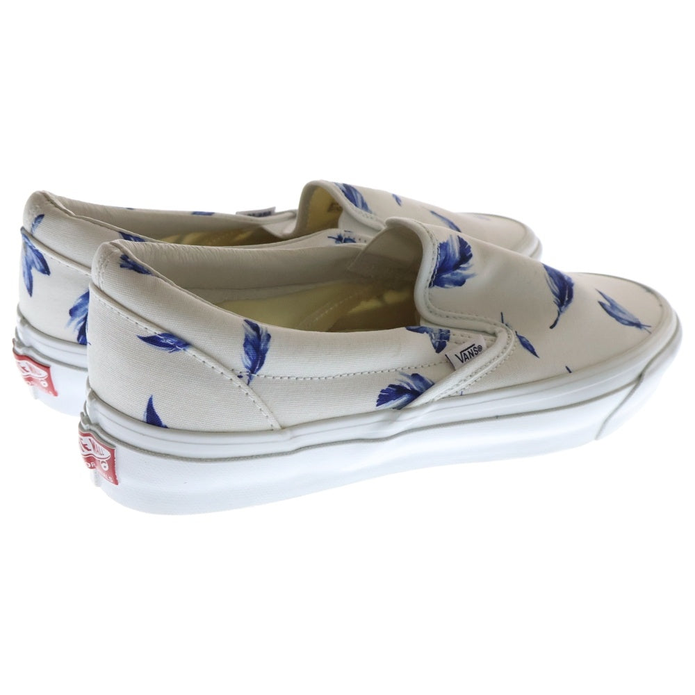 VANS(ヴァンズ) ×KITH 10th Vault OG Classic Slip-On LX Feathers キス 10周年記念 ボルト クラシック スリッポン LX フェザーズ ローカットスニーカー US10/28cm VN0A45JK6BW