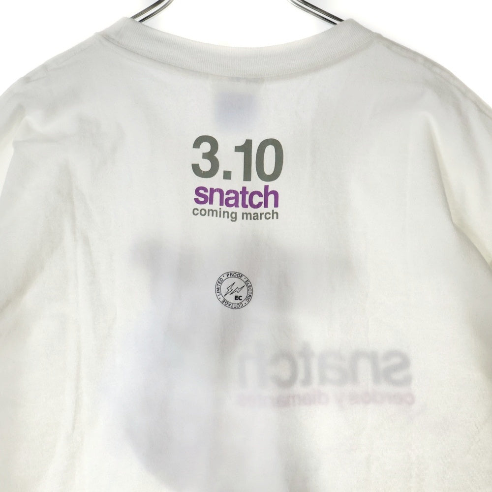 VINTAGE(ヴィンテージ) 00s ELECTRIC COTTAGE Snatch エレクトリック コテージ スナッチ ムービー プリント 半袖Tシャツ カットソー ホワイト