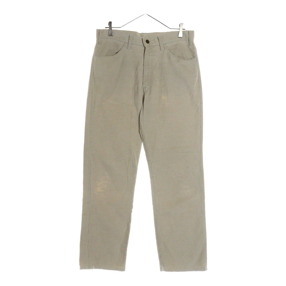 Levi's(リーバイス) 70s VINTAGE TALON 42ジップ ジッパーフライ コーデュロイ デニムパンツ ジーンズ ベージュ
