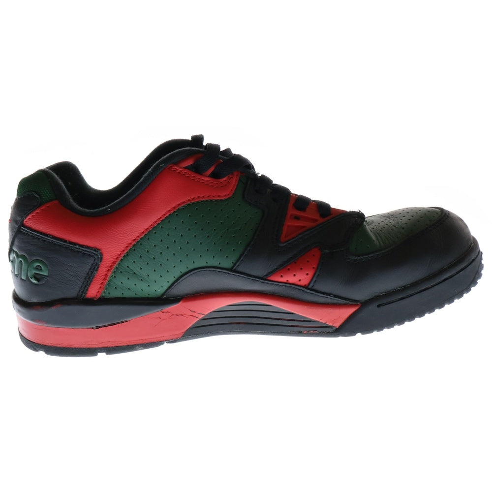 NIKE(ナイキ) ×SUPREME AIR CROSS TRAINER 2 LOW シュプリーム エアクロストレーナー2 ローカットスニーカー ブラック/グリーン/レッド US10/28cm CJ5291-001