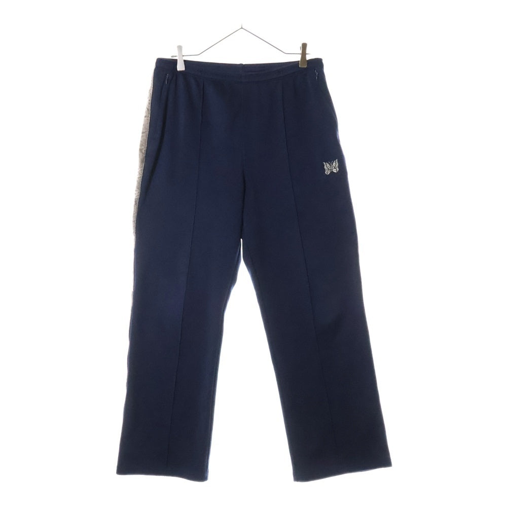 Needles(ニードルス) Velour Side Line Track Pant ベロア サイドライン トラックパンツ ネイビー