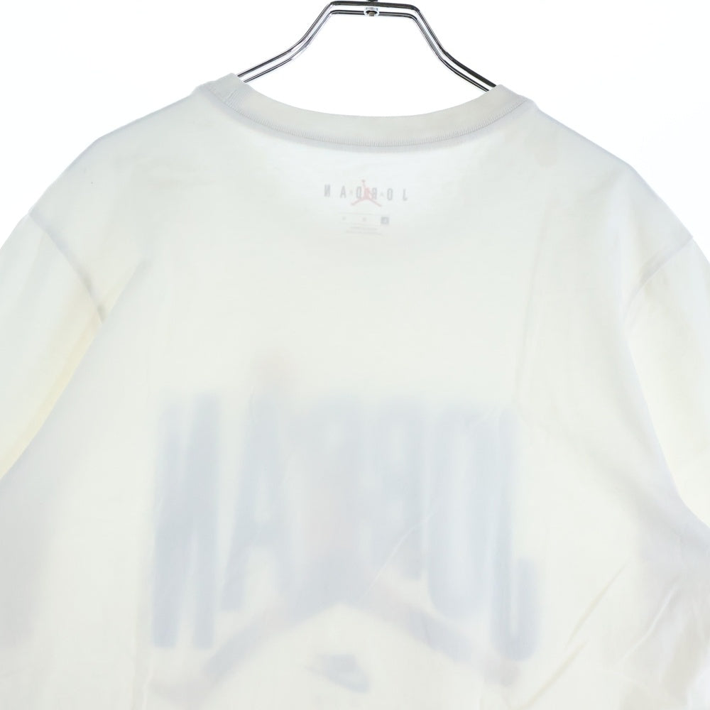 JORDAN BRAND(ジョーダンブランド) JUMP MAN ジャンプマン フロントロゴプリント 半袖Tシャツカットソー ホワイト